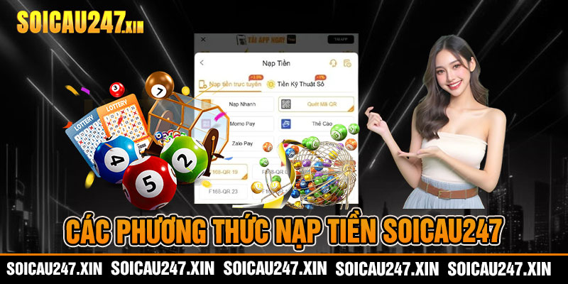 Hướng dẫn nạp tiền soicau247